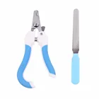 Dog or Cat Pet Nail Clipper Set with Nail Trimmer and Nail File