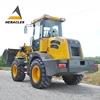 chinese competitive price front end loader wheel farm tractor with electric control optional