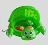 Turtle type inflatable shade baby bath pool