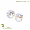 Colorful octagon K9 or K5 crystal loose beads for chandelier accessories