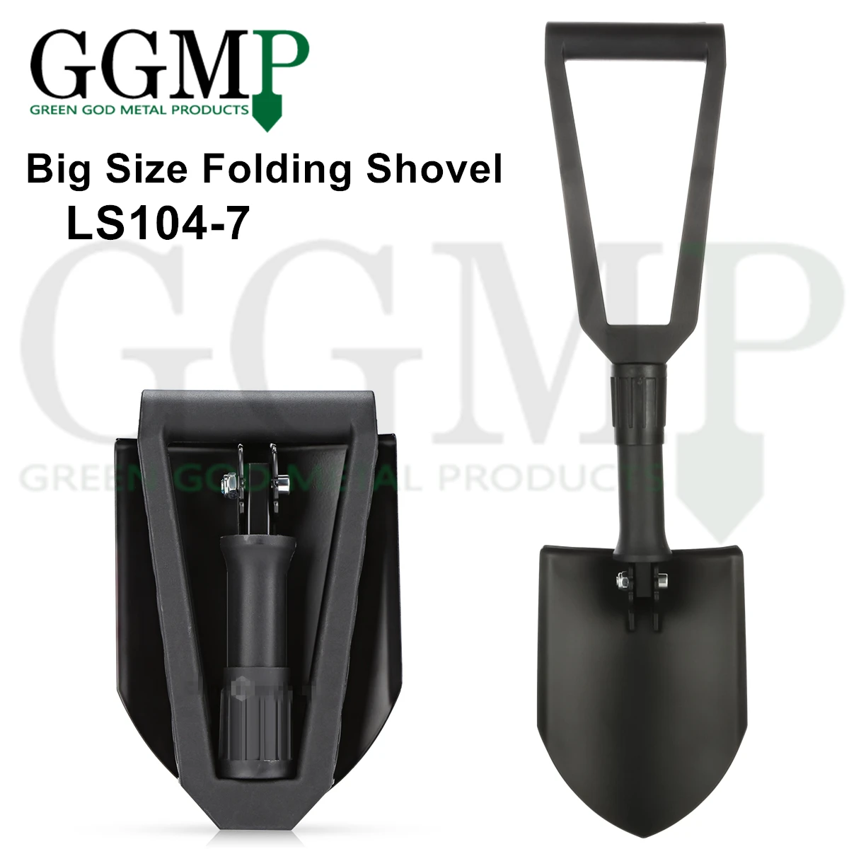 China factory Compact military us folding shovel/entrenching shovel for camping