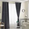 NAPEARL modern curtains for the living room ready made solid color curtain