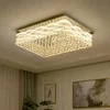 Rectangle modern crystal ceiling lamp cristal ceiling light LED lamp ETL60350