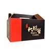 Wholesales color printed Custom Design folding cardboard wax coated seafood packing delivery box