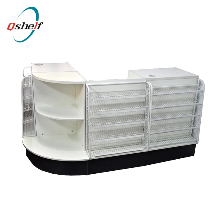 super market cash register stand furniture