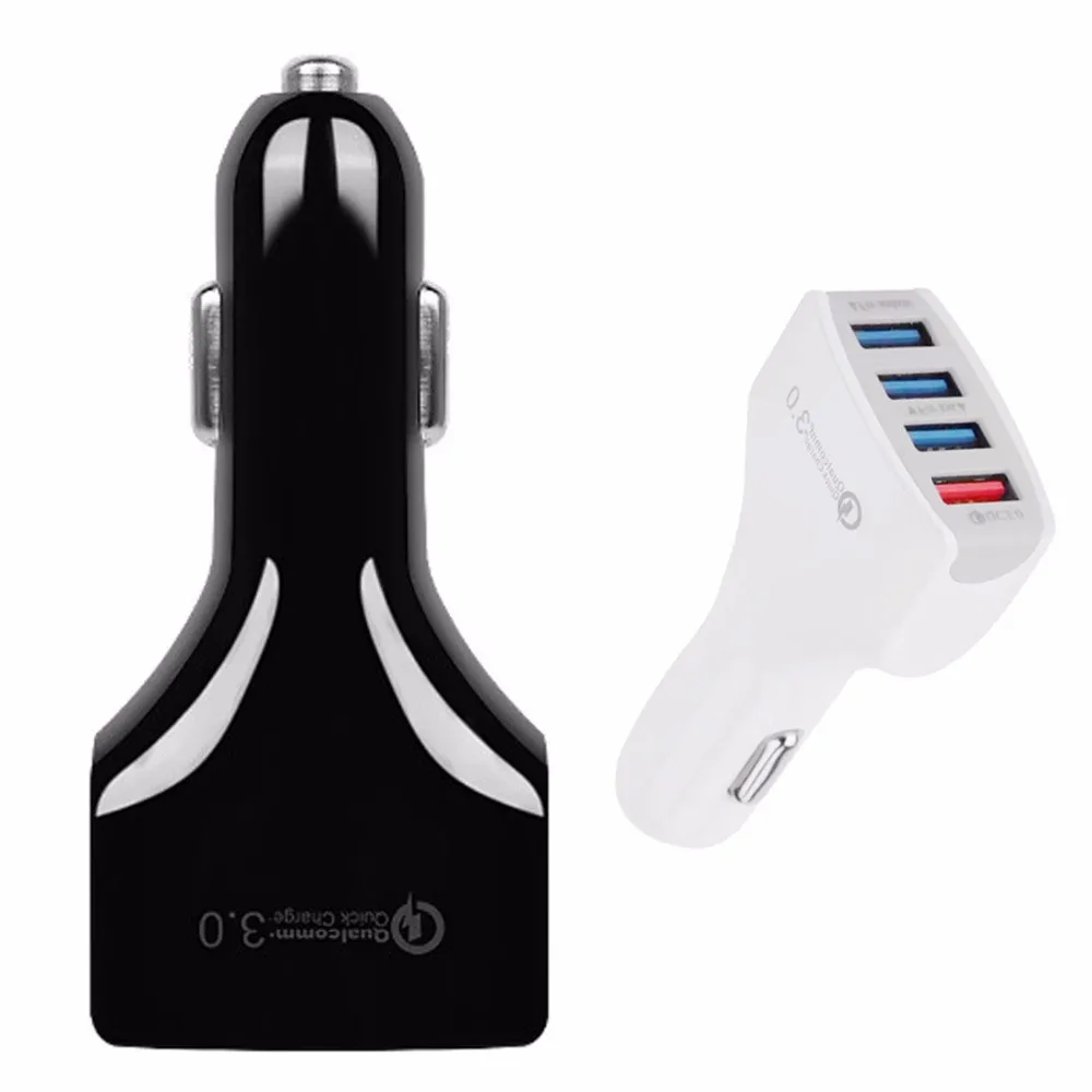Wholesale 4 Ports USB Car Charger Adapter QC 3.0 for Apple for Samsung for Huawei Quick Car Charger, Black;white
Wholesale 4 Ports USB Car Charger Adapter QC 3.0 for Apple for Samsung for Huawei Quick Car Charger, Black;white