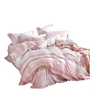 Wholesale Custom 4Pcs Home Comforter Sets 100% Tencel Luxury Bed Sheets Bedding Set
