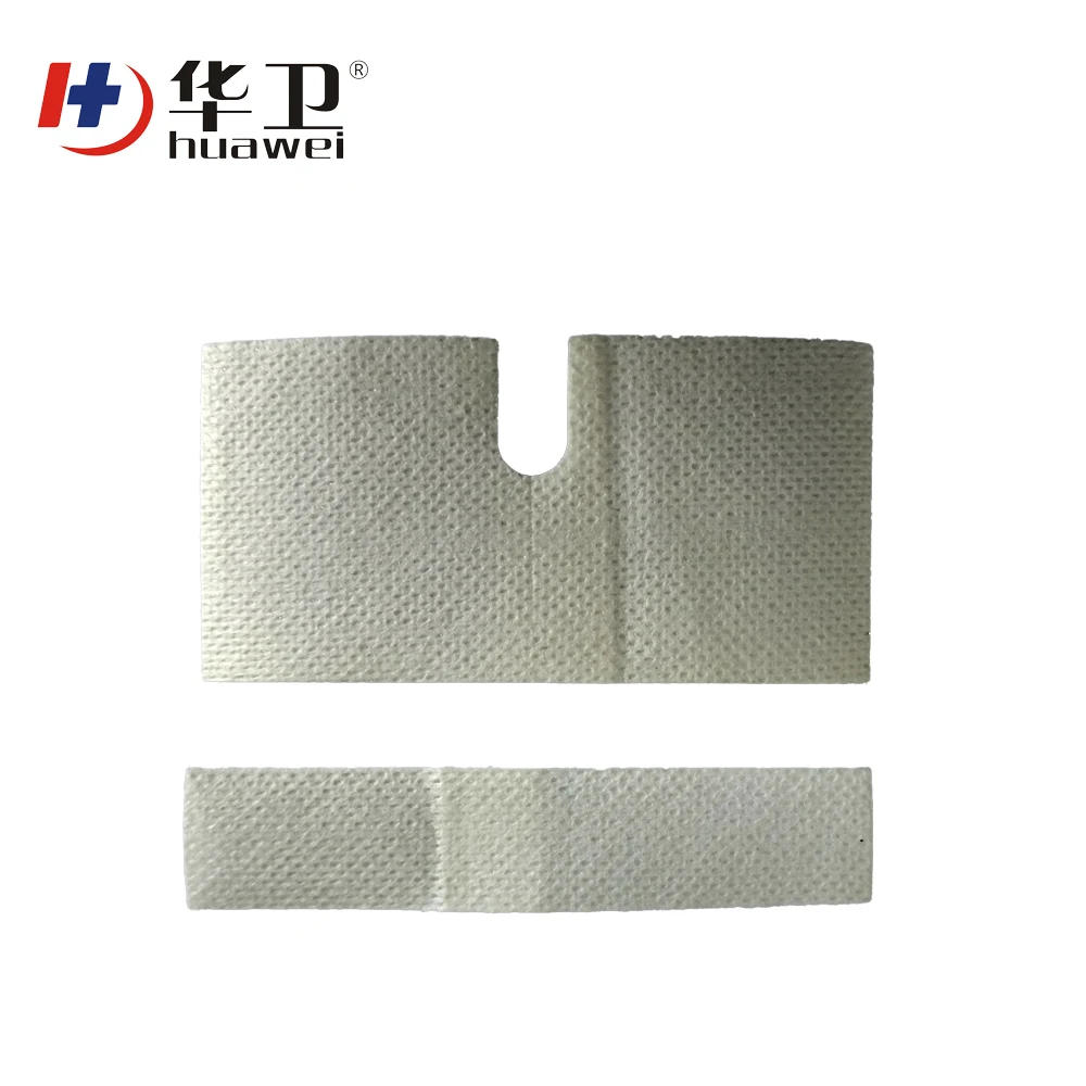non woven U shape sterile IV cannula fixing medical dressing