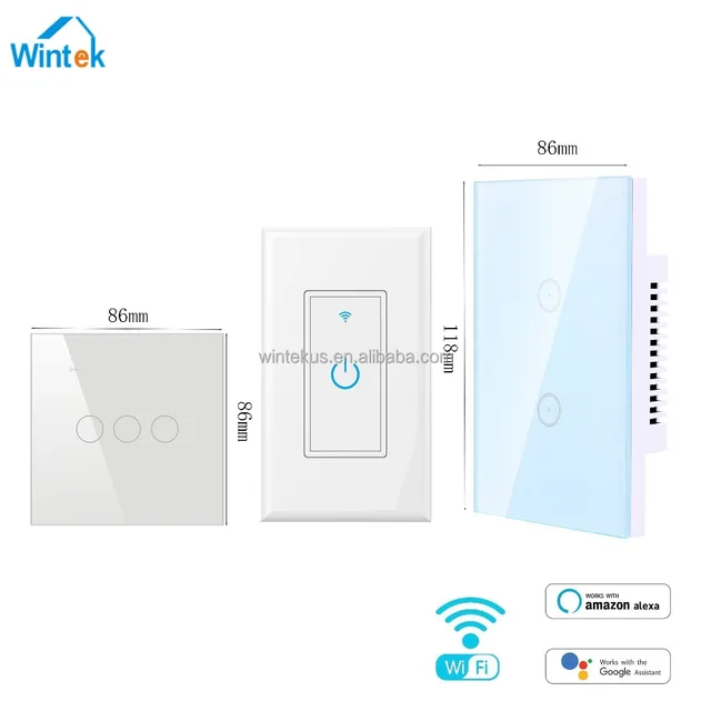 Zigbee WiFi Power Wireless Remote Controlled Motion Sensor Relay Timer Dimmer Smart Light Touch Shutter Switch