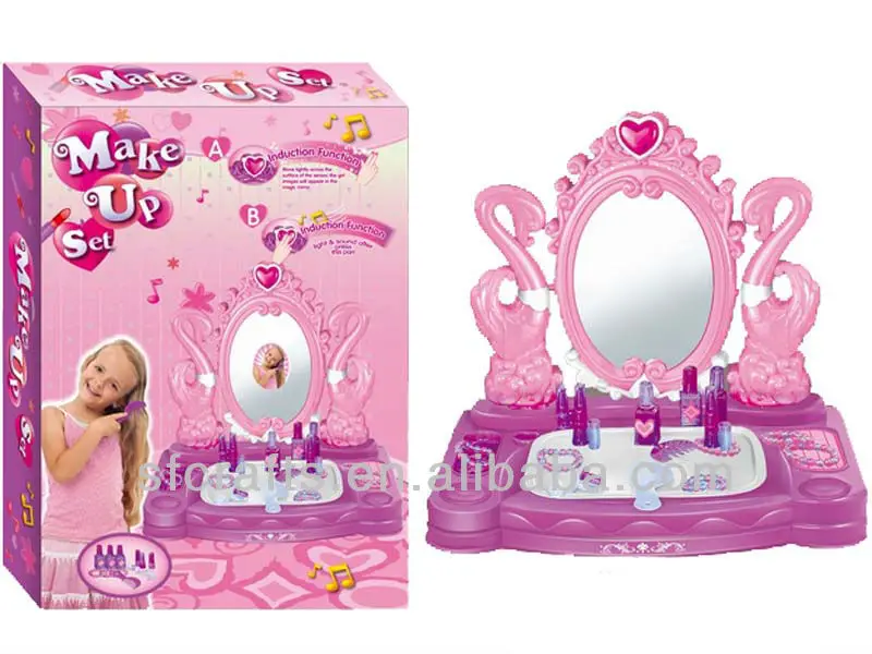 children toys dressing table with mirrors