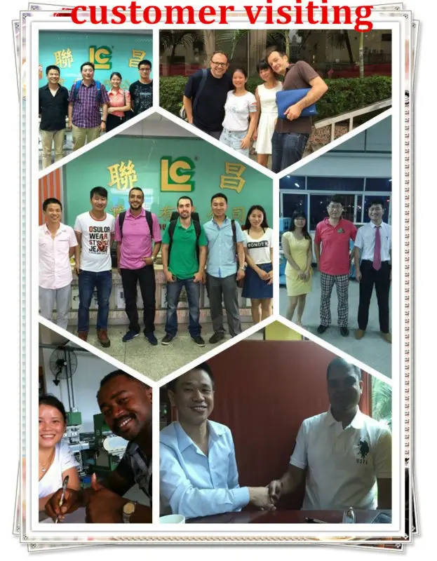 customer visiting