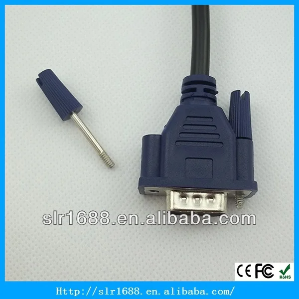9 Pin 10 Meter VGA to VGA Cable for PC TV - ANKUX.COM