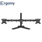 AM3B-42 Amazon Computer Dual Monitor Stand Freestanding Pole Mount
