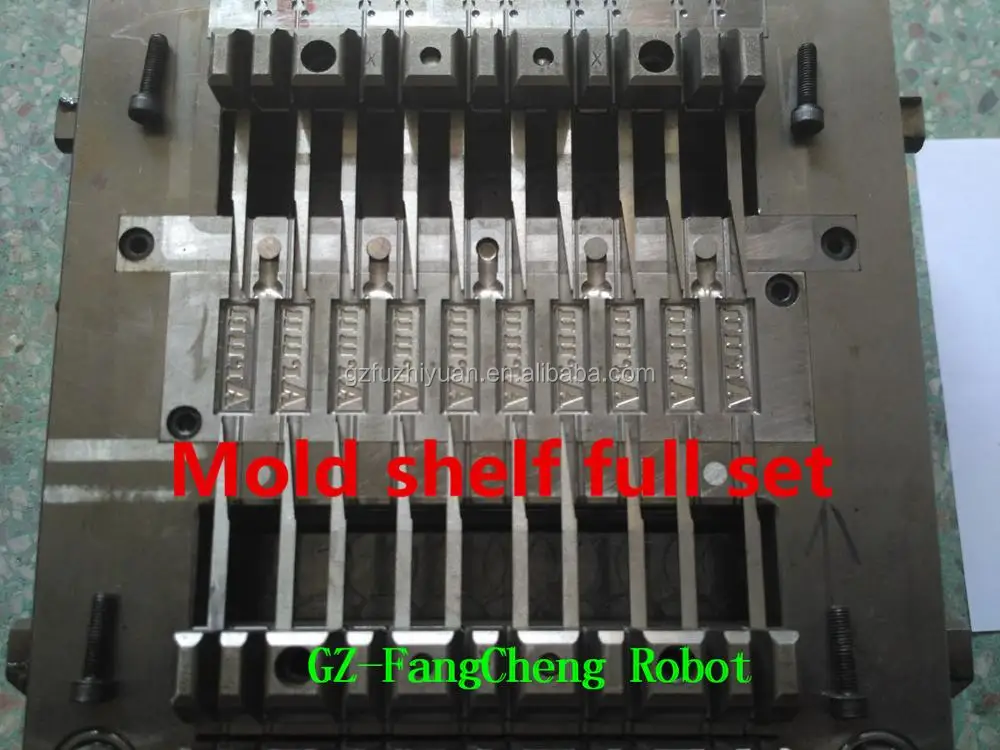 Clothing Plastic hang tags MARCHAMOS TEXTILES for plastic injection molding machine(SZL-80)
