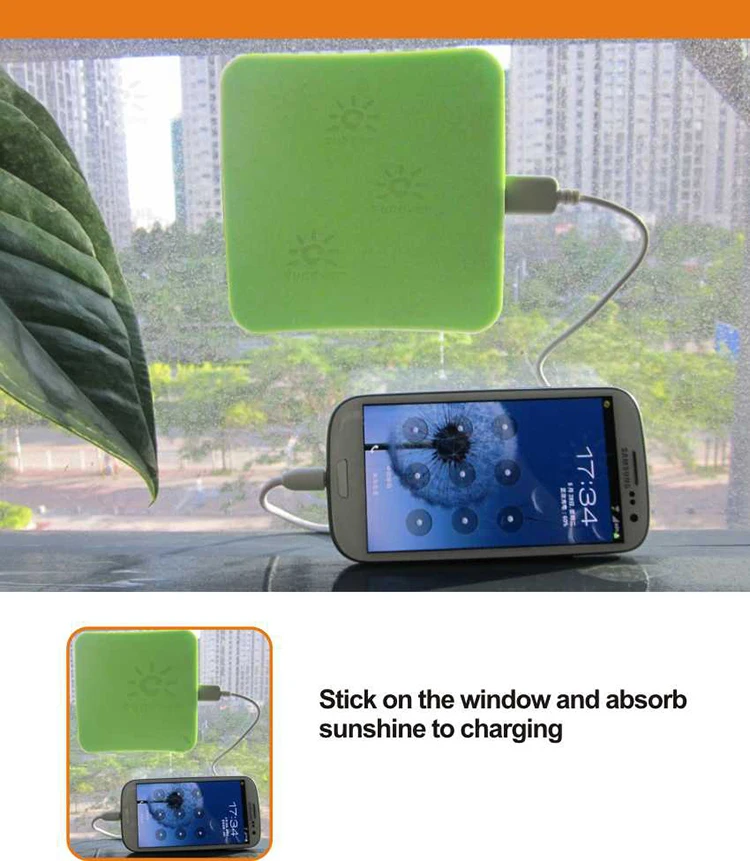 The best 1800mAh/ 2600mAh/5200mAh Factory Cheap Price Portable Window Solar Charger/Solar Panel Charger/Solar Battery Charger