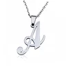 Korean style letter A pendant charms accessories for women jewelry private label german silver payal jewelry