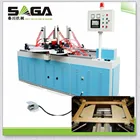RF wood picture frame making machine without nails