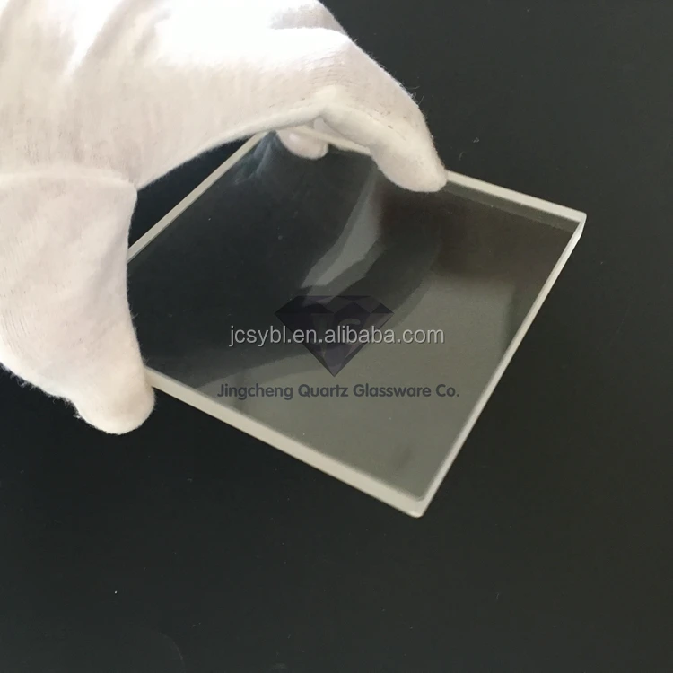 Customized polished high temperature borosilicate glass sheet