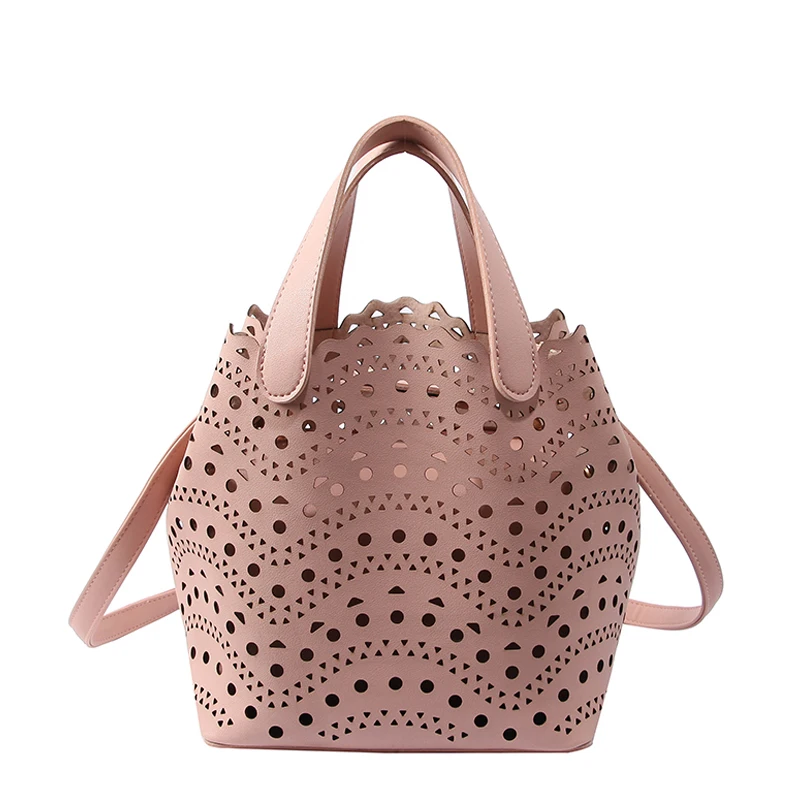 Summer Women Dot Hollow Out Casual Tote Lady Composite Handbag Fashion Messenger Shoulder Bag Black White Design Beach Bag
Summer Women Dot Hollow Out Casual Tote Lady Composite Handbag Fashion Messenger Shoulder Bag Black White Design Beach Bag