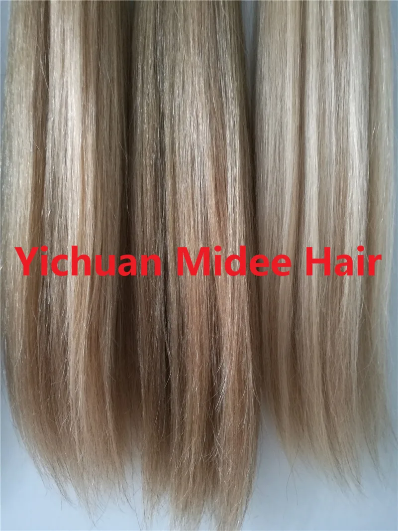 50cm 60cm 100g Fancy Purple Color Capsule Keratin Flat Tip Hair