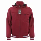 wholesale men clothing plain cotton fleece hooded fur lined zip loose and leisure sports oversized hoodies sweatshirts for men