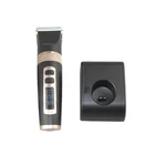 New LCD Digital Display Rechargeable Hair Clipper Hair Cutting Machine for Barber