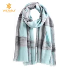 2018 Winter Wool Scarf Fashion Pattern Digital Printing Women Wool Scarf