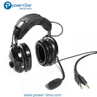 Super Light Carbon Fiber Headphone Noise Cancelling PNR Pilot Aviation Headset