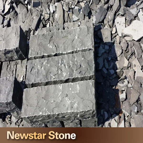 chinese kerbstone black basalt blocks