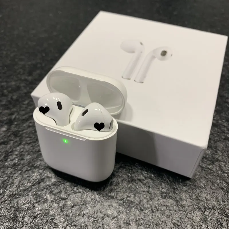 i200 TWS Wireless Earphone With Smart Optical Sensor Qi Wireless Charging Real Battery Display Earbuds for iPhone 1:1 Air 2 - ANKUX.COM