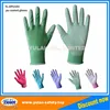 wholesale antistatic nylon carbon fiber pu palm coating work glove CE EN388 420
