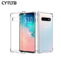 

2019 Crystal Clear For Samsung S10 Mobile Phone Case Scratch Proof Transparent Cover For Samsung Galaxy S10 S10E Plus Case