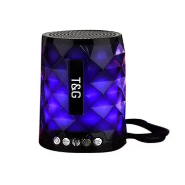 Portable Mini Stereo LED Light Bluetooth 5.0 Speaker For Phone PC - ANKUX Tech Co., Ltd