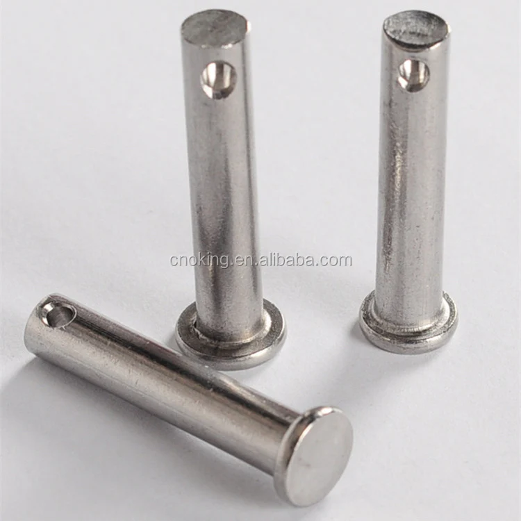 Flat Head Clevis Pin With Hole Din 1444 B Products From Shanghai Oking ...