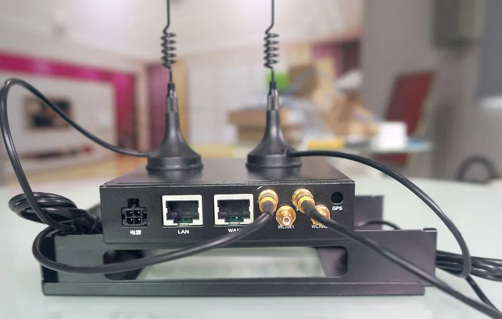 Metal Housing 4 External Antenna Openwrt Router Vehicle 4g Lte Gps Car