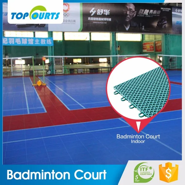 topcourts floor indoor badminton court