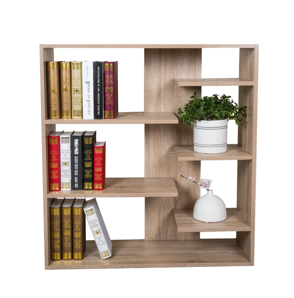 natural wood shelf