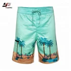 100% polyester custom printed mens swimwear beach board shorts