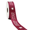 Support Customized Logo Print Double Face Grosgrain Ribbon