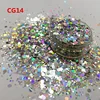 Wholesale bulk mixed chunky glitter for nails art and body