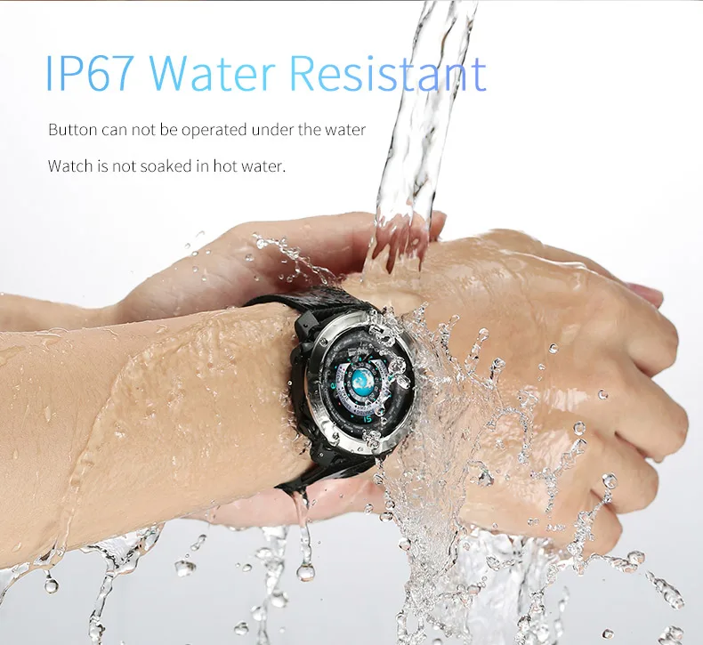 SKMEI W30 Waterproof Smart Watch with Heart Rate Monitor Pedometer Sleep Monitor