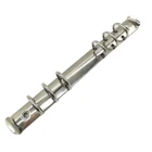 High Quality B6 6 Ring Round Metal Binder Clip for Notebook Binder File Clips