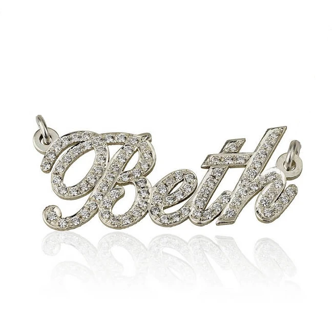 Guangzhou Bling Jewelry 925 Sterling Silver Hiphop jewelry Custom Name Pendant, Picture
Guangzhou Bling Jewelry 925 Sterling Silver Hiphop jewelry Custom Name Pendant, Picture