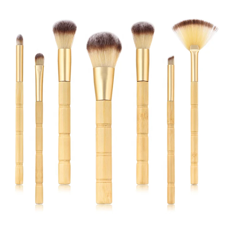 Amazon Hot Sell Wooden Bamboo Vegan Makeup Brushes Set 7 pcs, Purple pink blue or your favorite color
Amazon Hot Sell Wooden Bamboo Vegan Makeup Brushes Set 7 pcs, Purple pink blue or your favorite color