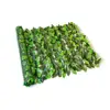 plastic green leaves fence privacy fence decorative leaf garden fence