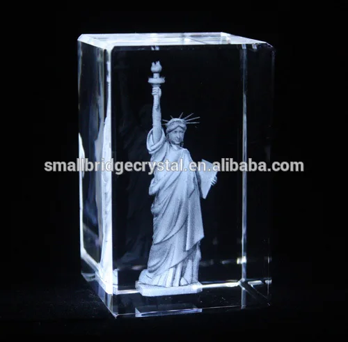 product custom 3d laser crystal mosque model-23