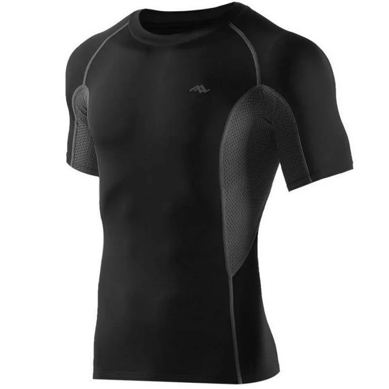 OEM New Design Men Breathable Custom Half Sleeve Fitness Running Compression Shirt, Black;gray;blue;yellow;green
OEM New Design Men Breathable Custom Half Sleeve Fitness Running Compression Shirt, Black;gray;blue;yellow;green