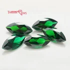 Thriving Gems Marquise Shape CZ Synthetic Cubic Zirconia Emerald Gemstones