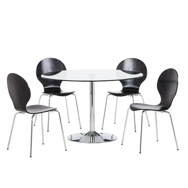 modern cheap fast food table and chair