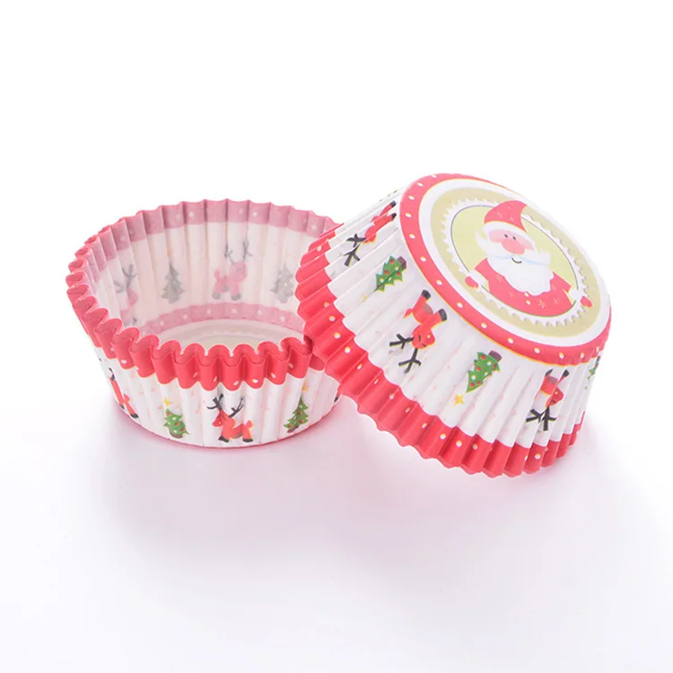 New Products Factory Direct Christmas Winter Children Cupcake 100 Pieces/set Soy Ink Printing Color Oil-proof Cake Paper Cup, 45 colors
New Products Factory Direct Christmas Winter Children Cupcake 100 Pieces/set Soy Ink Printing Color Oil-proof Cake Paper Cup, 45 colors